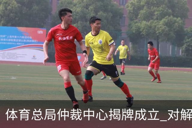 体育总局仲裁中心揭牌成立 对解决足球纠纷有益